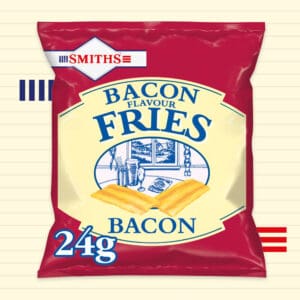 10x Smiths Bacon Fries 24g