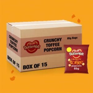 15x Butterkist Crunchy Toffee Popcorn 78g