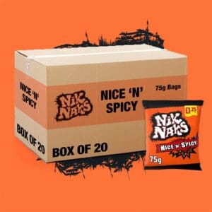 20x Nik Naks Nice 'N' Spicy 75g
