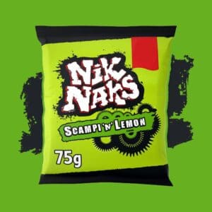 5x Nik Naks Scampi 'n' Lemon 75g