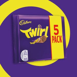 5x Cadbury Twirl Multipack