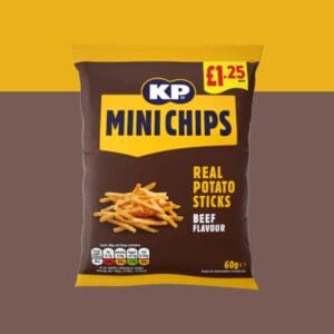 5x KP Mini Chips Beef 60g