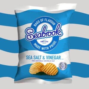 5x Seabrook Salt & Vinegar 32g