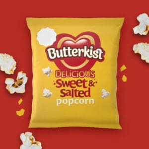 3x Butterkist Sweet & Salted Popcorn 70g