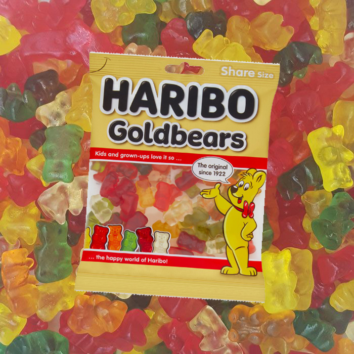 5x Haribo Gold Bears 140g