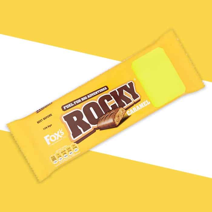 3x Fox's Rocky Caramel Bars