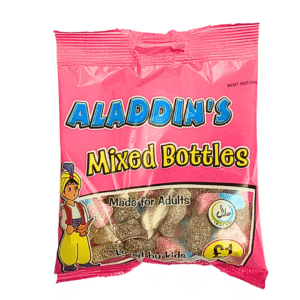 ALADDINS SOUR MIXED BOTTLES 12X110G