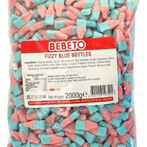 BEBETO FIZZY BLUE BOTTLES 2KG