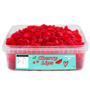 CANDYCRAVE CHERRY LIPS 600G TUB