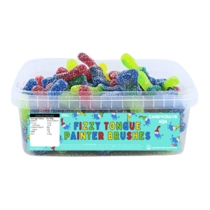 CANDYCRAVE FIZZY TONGUE PAINTER BRUSHES TUB 600g