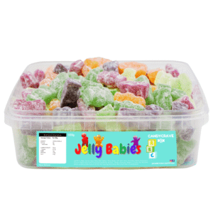 CANDYCRAVE JELLY BABIES 600G TUB