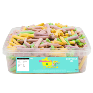 CANDYCRAVE RHUBARB & CUSTARD 600G TUB