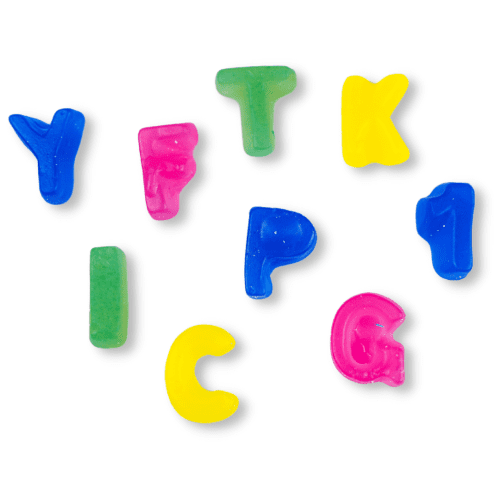 CANDYCRAVE VEGAN ABC LETTERS 2KG