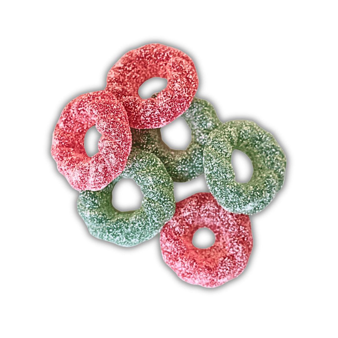 CANDYCRAVE VEGAN FIZZY CHRISTMAS WREATHS 2KG