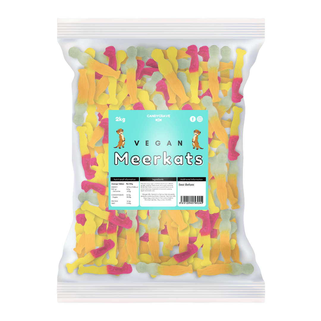 CANDYCRAVE VEGAN MEERKATS 2KG