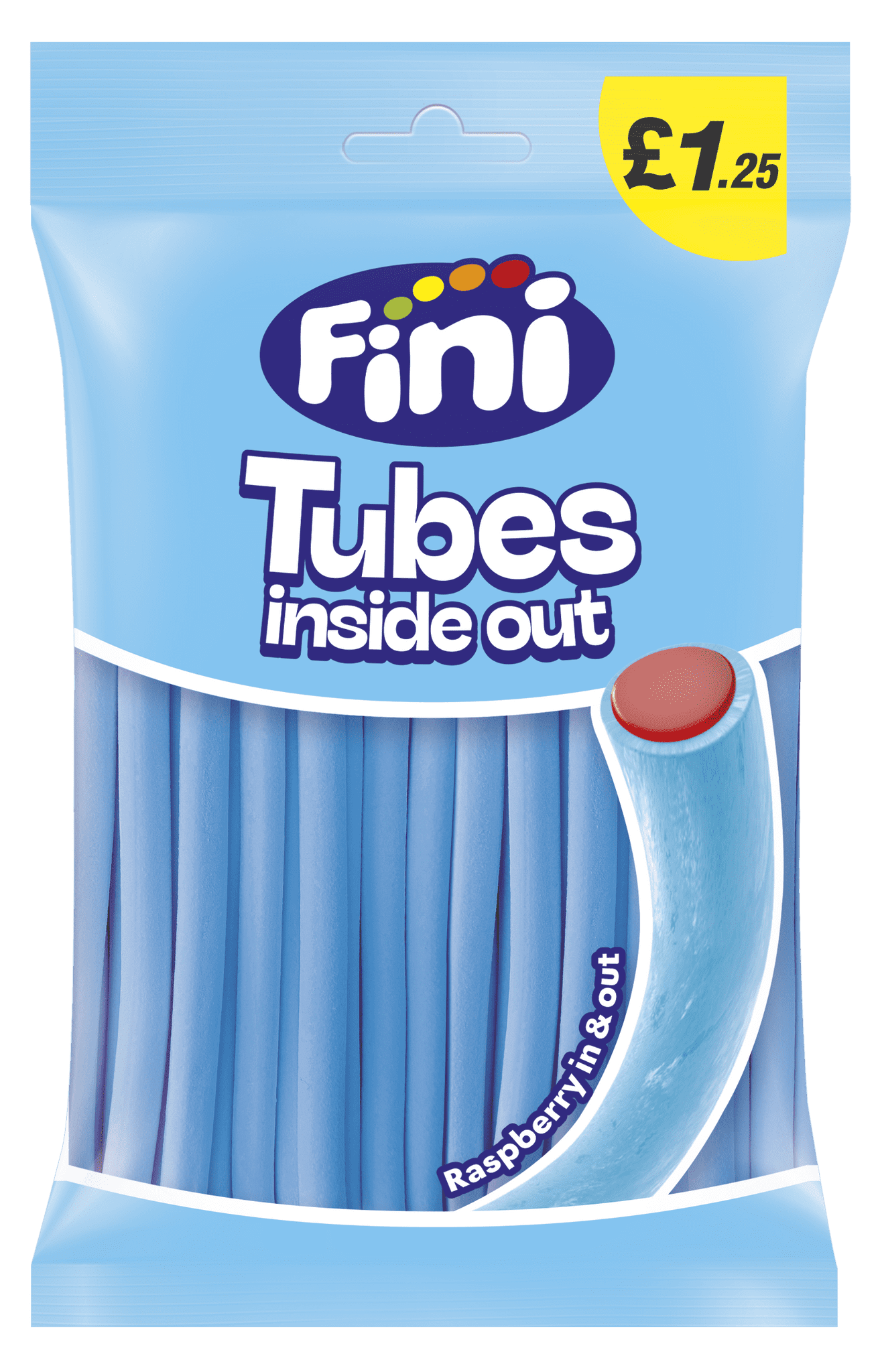 Fini Raspberry Inside Out Tubes £1.25 PMP 12x140g