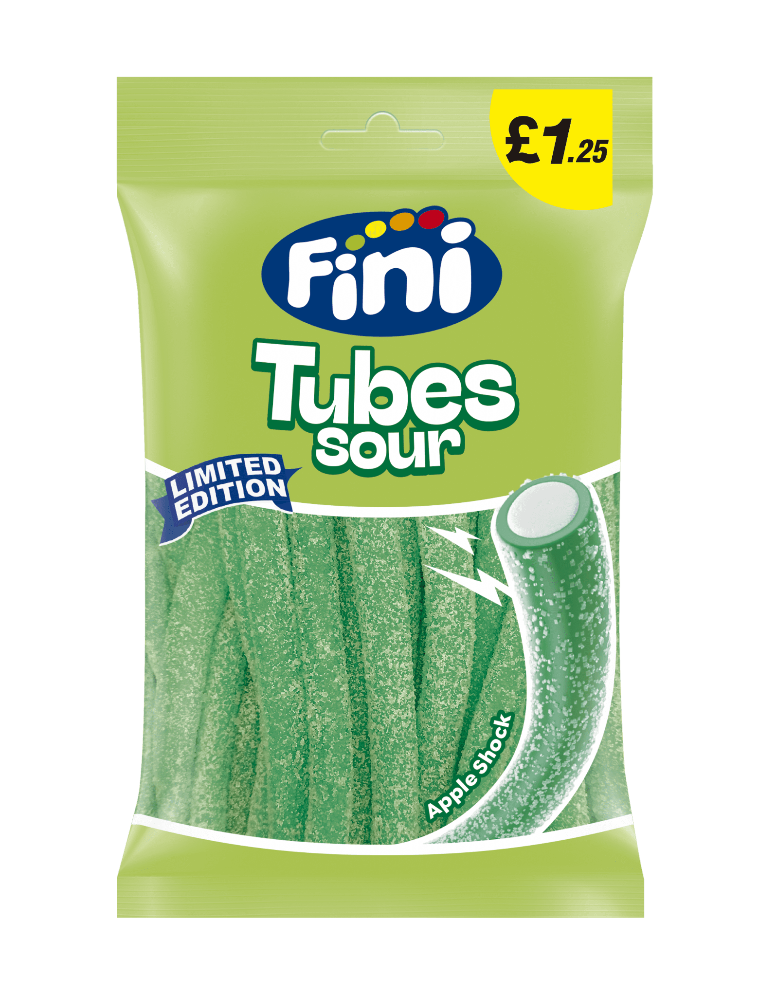 Fini Sour Apple Tubes £1.25 PMP 12x140g