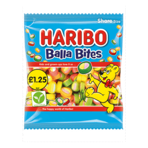 HARIBO BALLA BITES £1.25 PMP 12X140G