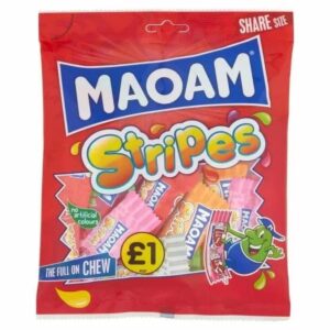 HARIBO MAOAM STRIPES £1.25 PMP 14X140G