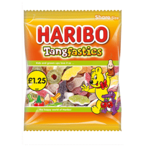 HARIBO TANGFASTICS £1.25 PMP 12X140G