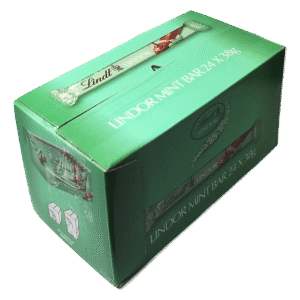 LIN0001 - LINDOR MINT CHOCOLATE BAR 38G