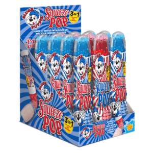 MR SQUEEZEE SLUSH PUPPIE POP 12X45G