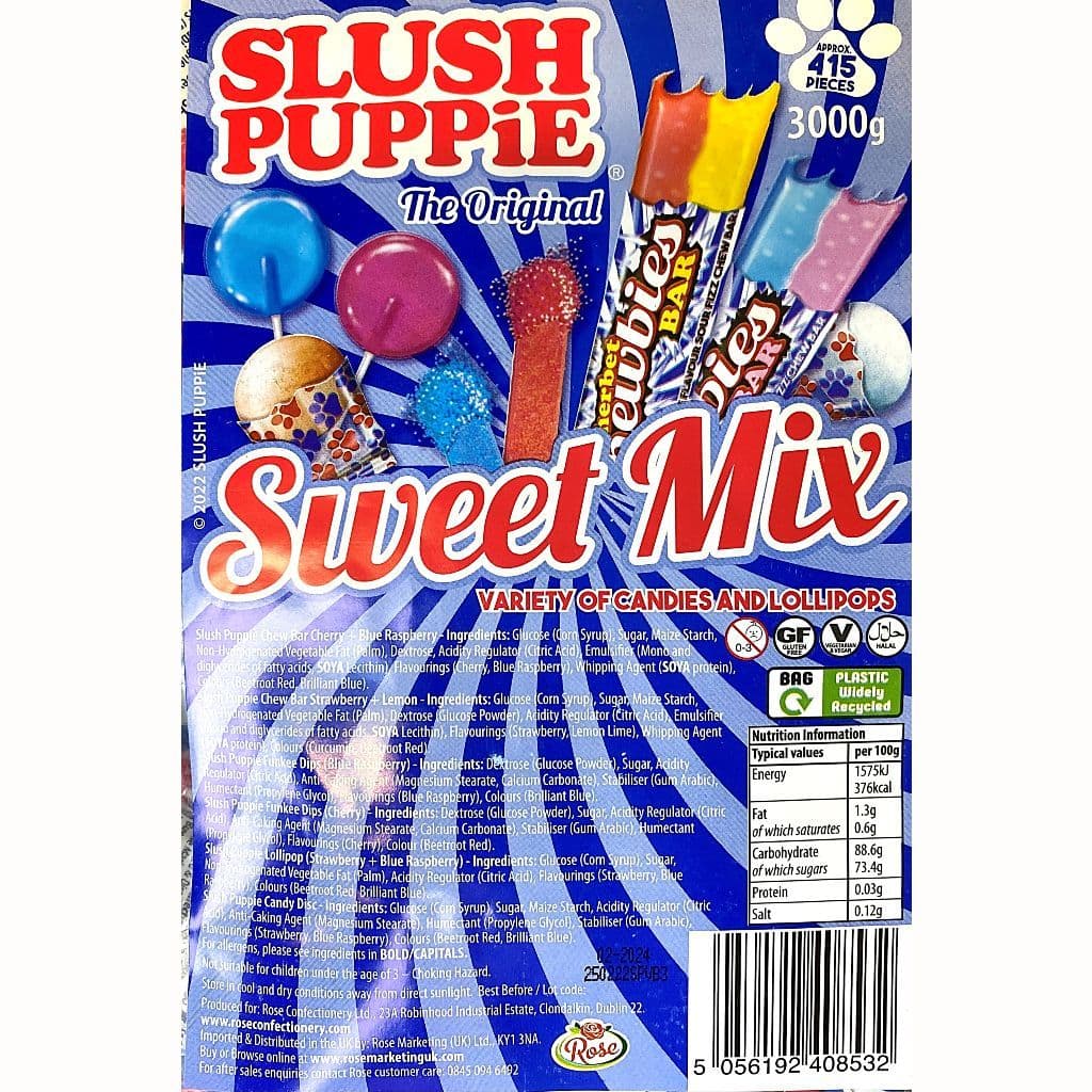 SLUSH PUPPIE VARIETY WEET MIX 3KG