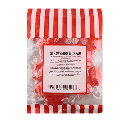Strawberries & Cream 140g