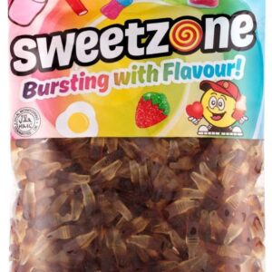 SWEETZONE COLA BOTTLES 1KG BAG