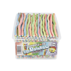 SWEETZONE FIZZY RAINBOW PENCILS x100
