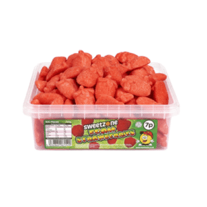 SWEETZONE LARGE FOAM STRAWBERRIES 700G TUB