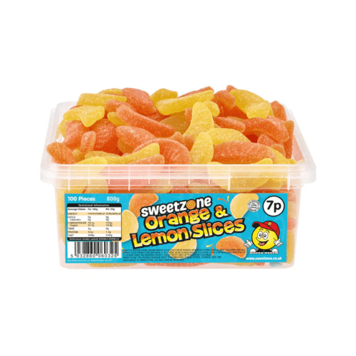 SWEETZONE ORANGE &  LEMON SLICES TUB