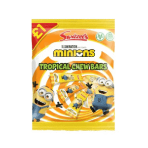 SWIZZELS MINION MINI CHEW BAR BAG £1.15 PMP 12X120G