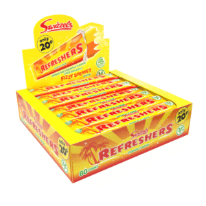 Swizzels Refreshers Tropical Chew Bars 60 Count