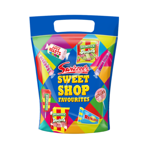 SWIZZELS SWEET SHOP FAVOURITES GIFT POUCH 6X375G