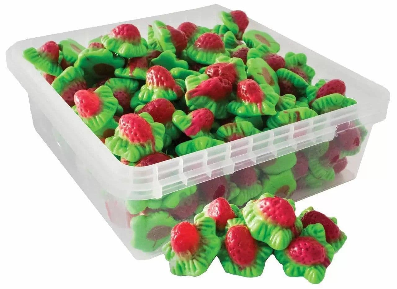 VIDAL JELLY FILLED STRAWBERRIES 120 COUNT