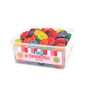 VID17 VIDAL LIQUORICE DISCS 2KG POLY