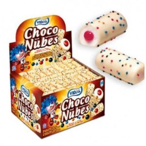 VIDAL WHITE CHOCOLATE CHOCO NUBES 75 COUNT